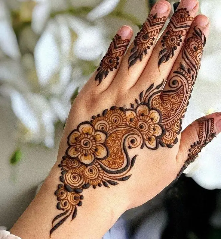 arabic-stylish-mehndi-design-1 Arabic Stylish Mehndi Design