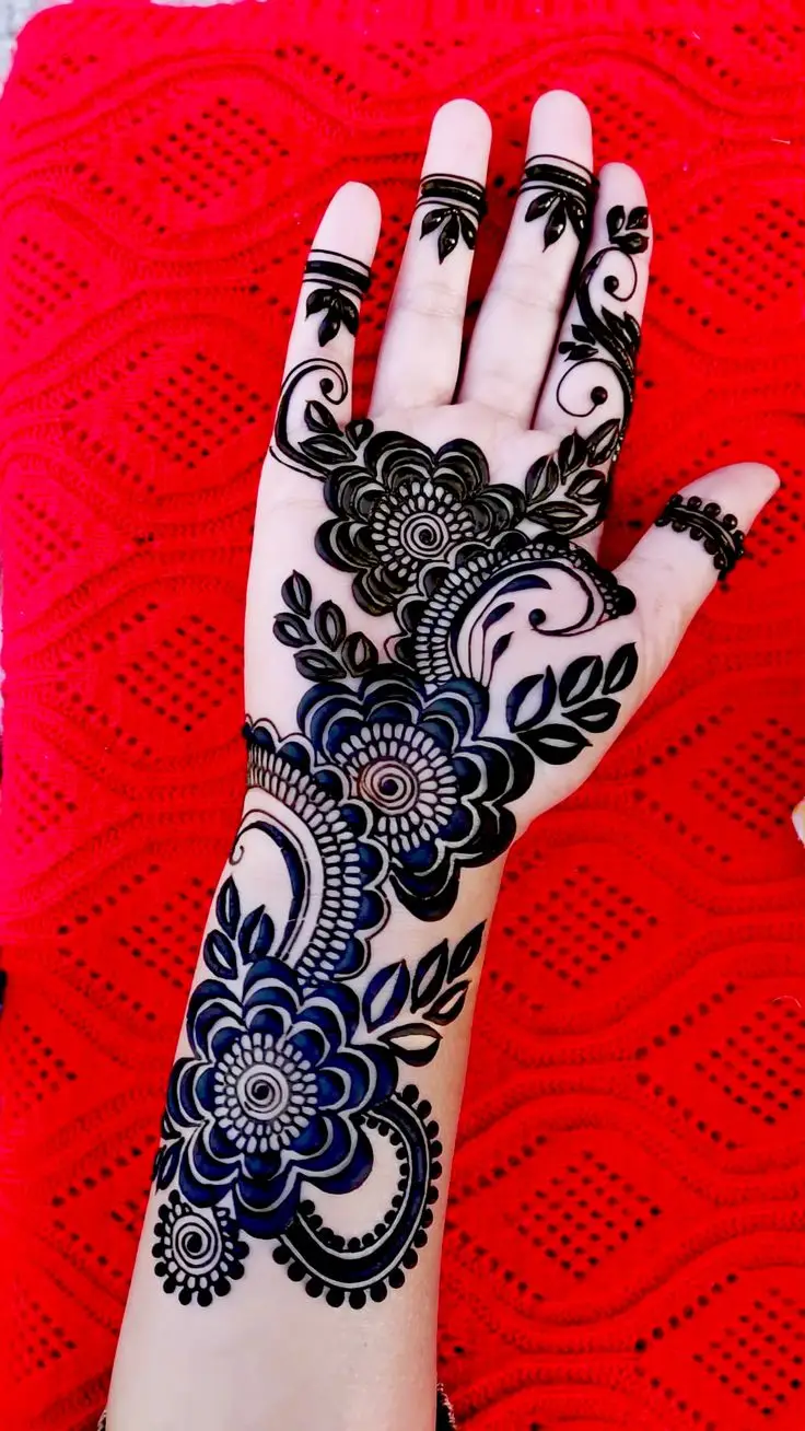 arabic-stylish-mehndi-design-2 Arabic Stylish Mehndi Design