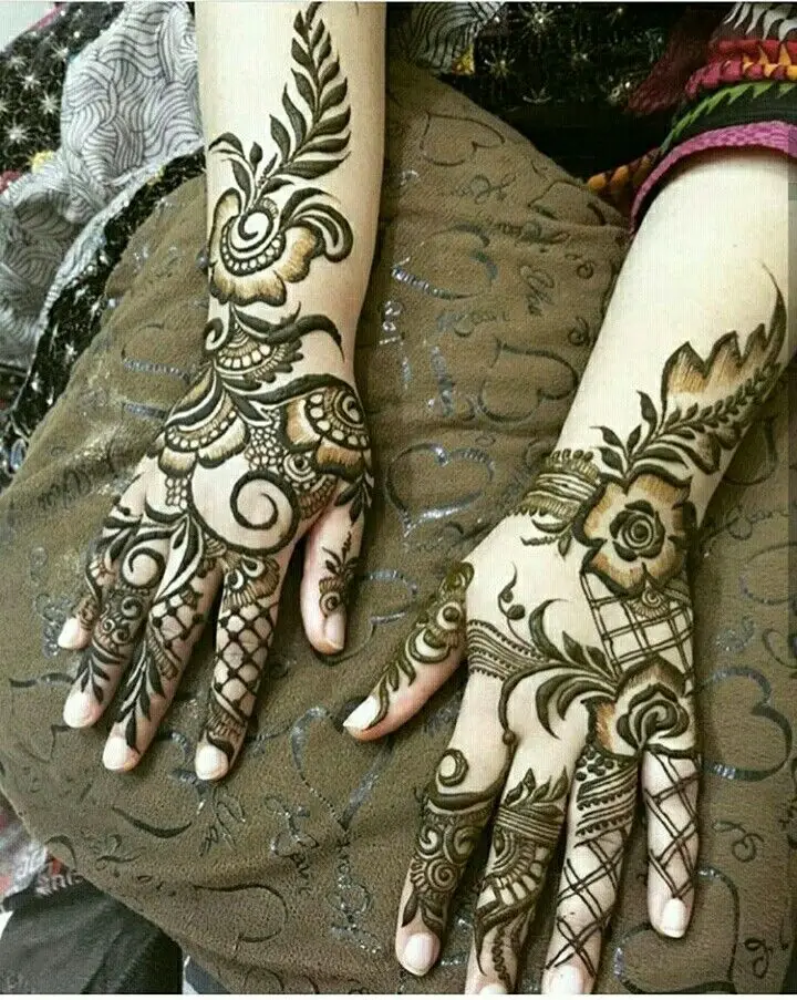 arabic-stylish-mehndi-design-3 Arabic Stylish Mehndi Design
