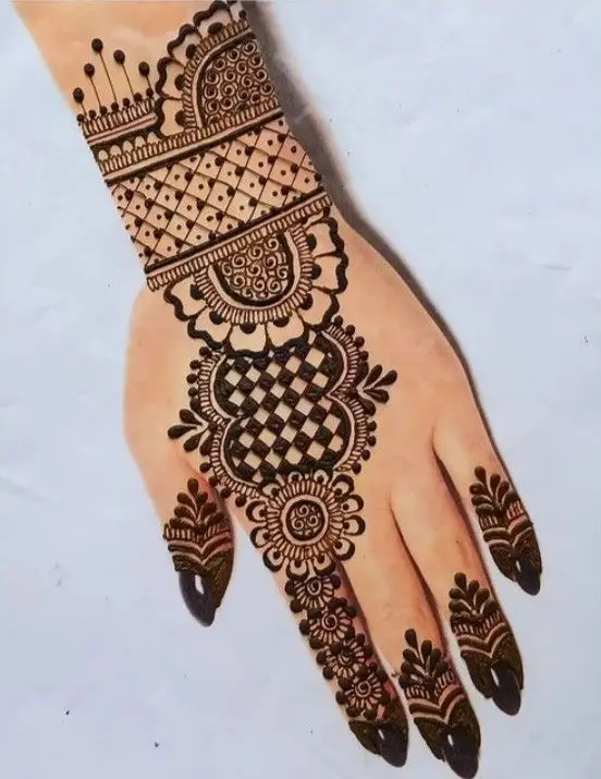 arabic-stylish-mehndi-design-4 Arabic Stylish Mehndi Design