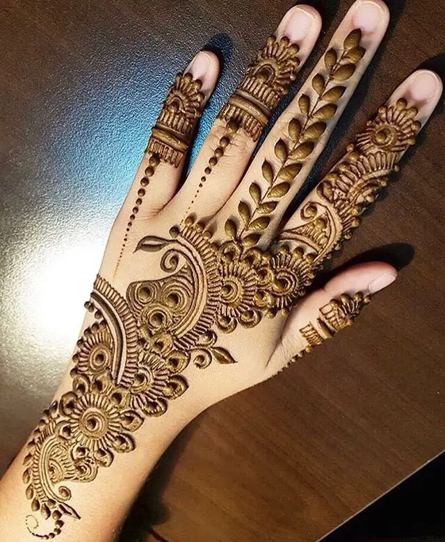 arabic-stylish-mehndi-design-6 Arabic Stylish Mehndi Design