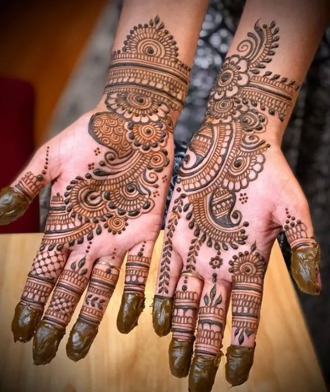 arabic-stylish-mehndi-design-7 Arabic Stylish Mehndi Design