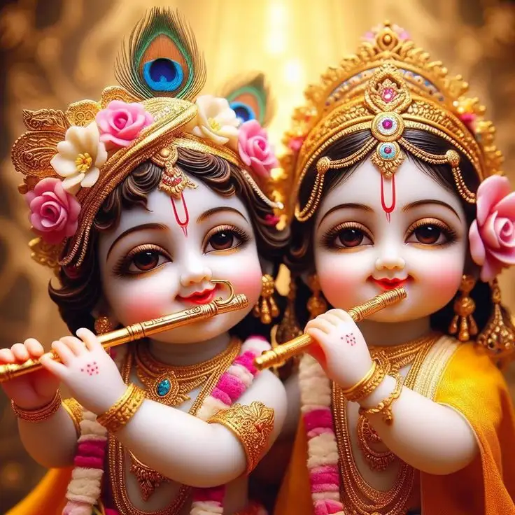 cute-little-radha-krishna-images-7 Radha Krishna Whatsapp Dp