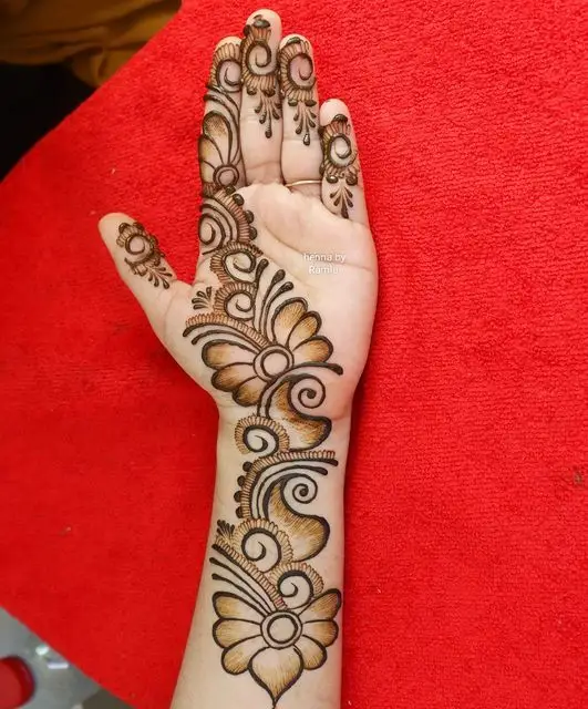easy-mehndi-design-arabic-5 Easy Mehndi Design Arabic