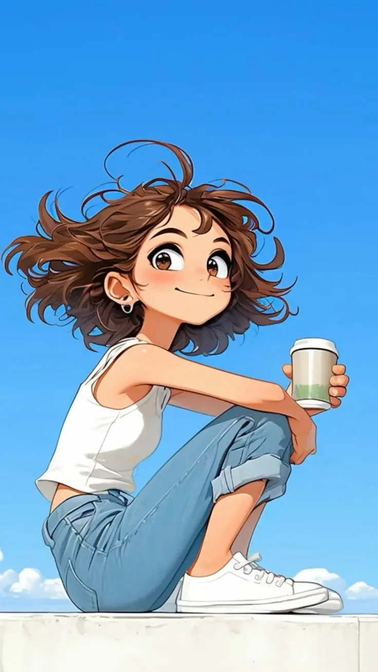 girl-photo-cartoon-4 Girl Photo Cartoon