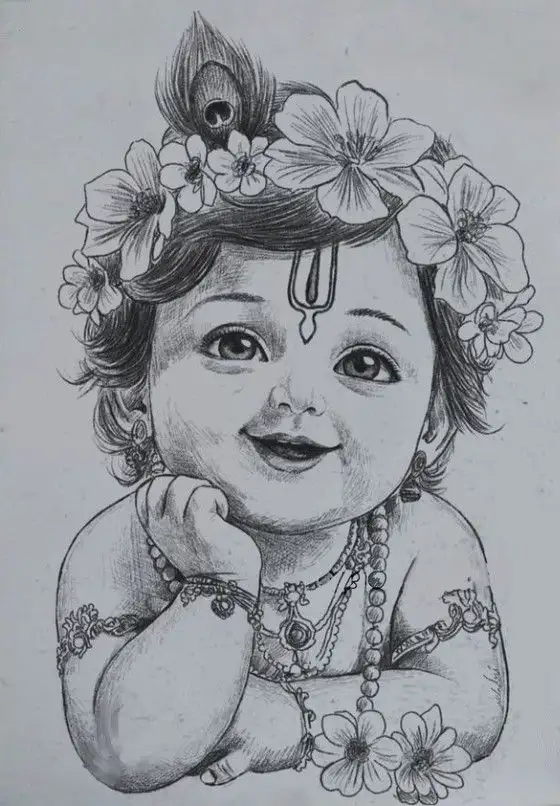 krishna-drawing-images-4 Krishna Drawing Images